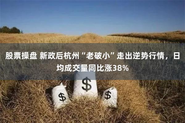 股票操盘 新政后杭州“老破小”走出逆势行情，日均成交量同比涨38%